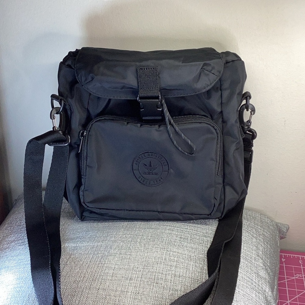 Adidas mini black convertible backpack